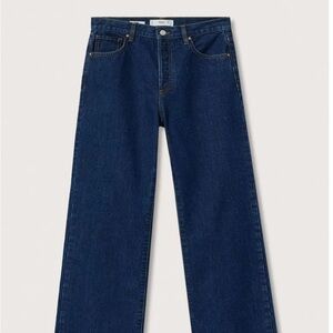 Mango Deep Blue Denim Jeans